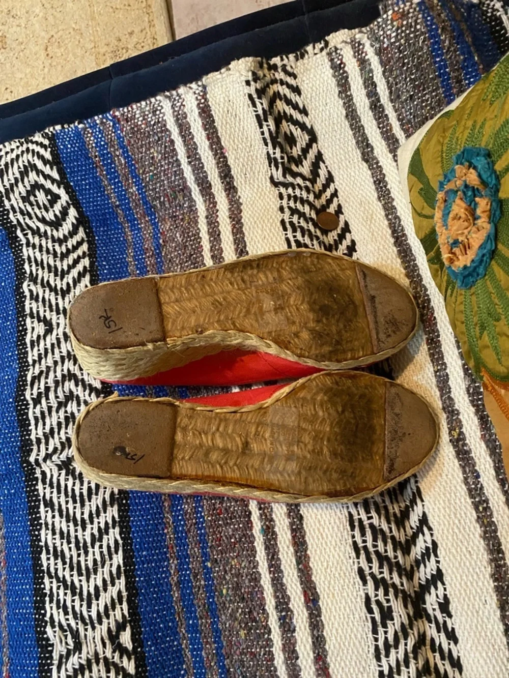 Ralph Lauren Cecilia espadrille wedges 9B